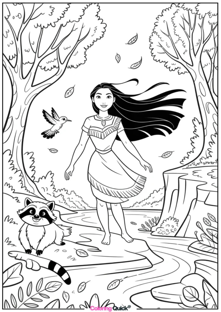 Mulan Coloring Pages